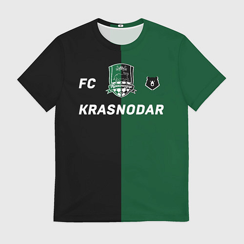 Мужская футболка Krasnodar football / 3D-принт – фото 1