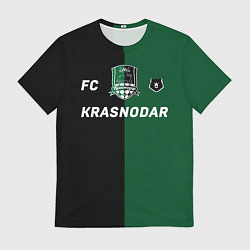 Футболка мужская Krasnodar football, цвет: 3D-принт