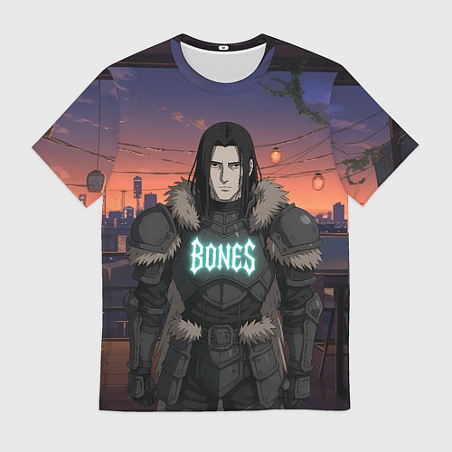 Мужская футболка Bones в аниме / 3D-принт – фото 1