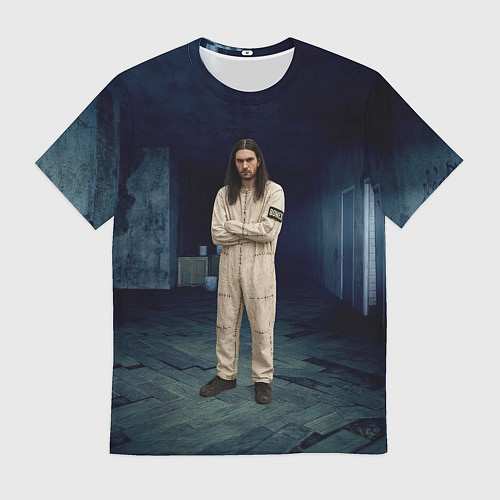 Мужская футболка Bones - образ психа / 3D-принт – фото 1