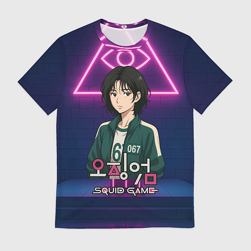 Мужская футболка Игрок 067 аниме стиль / 3D-принт – фото 1