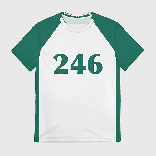 Мужская футболка Как в Игре в кальмара у игрока 246 / 3D-принт – фото 1