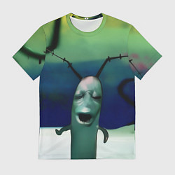 Футболка мужская Планктон страдает мем, цвет: 3D-принт