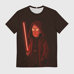 Футболка мужская Рик - владыка ситх, цвет: 3D-принт