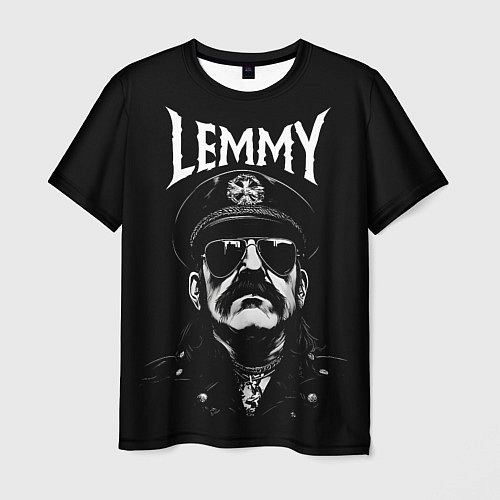 Мужская футболка Motorhead - lemmy / 3D-принт – фото 1