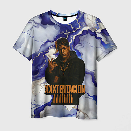 Мужская футболка XXXTentacion gangster / 3D-принт – фото 1