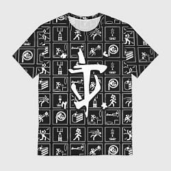 Футболка мужская Doom x portal, цвет: 3D-принт