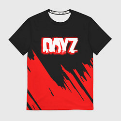 Футболка мужская Dayz штрихи красок, цвет: 3D-принт