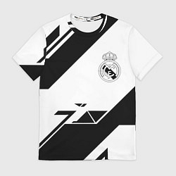 Футболка мужская Real Madrid geometry, цвет: 3D-принт