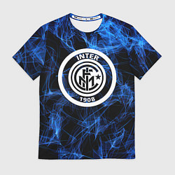 Футболка мужская Inter smoke neon, цвет: 3D-принт