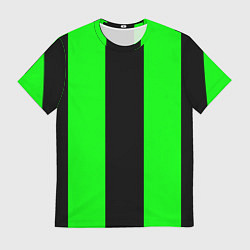 Футболка мужская Color black green, цвет: 3D-принт