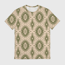 Мужская футболка Змеиный орнамент