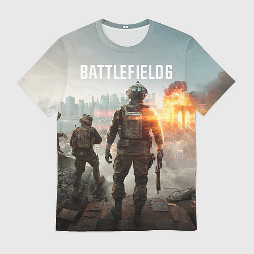 Мужская футболка Битва за Бруклин из Battlefield 6 / 3D-принт – фото 1