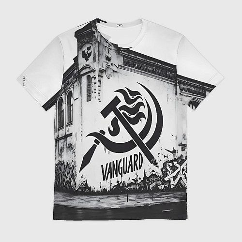 Мужская футболка Серп и молот - авангард / 3D-принт – фото 1