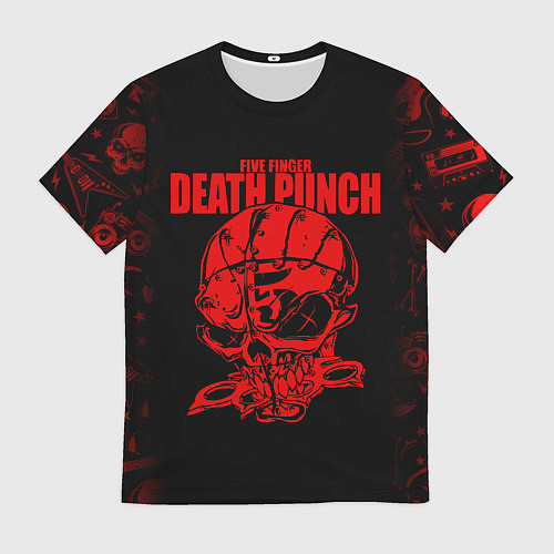 Мужская футболка Five Finger Death Punc / 3D-принт – фото 1
