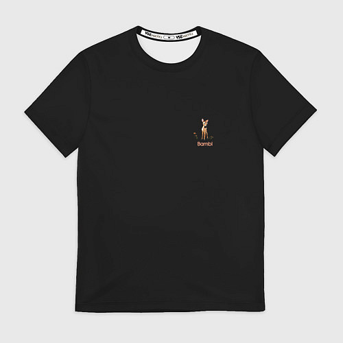 Мужская футболка Bambi / 3D-принт – фото 1