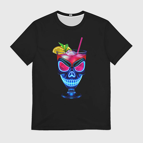 Мужская футболка Cocktail / 3D-принт – фото 1