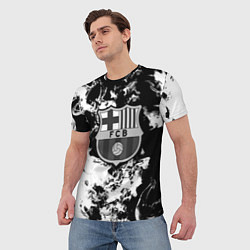 Футболка мужская Juventus белый дым, цвет: 3D-принт — фото 2