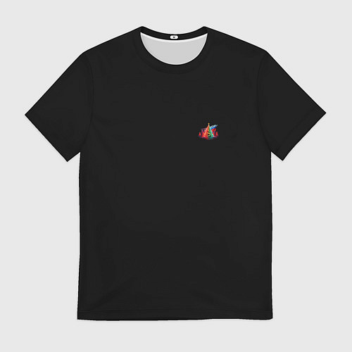 Мужская футболка Ёлочные чудеса / 3D-принт – фото 1