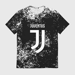 Футболка мужская Ювентус брызги красок, цвет: 3D-принт