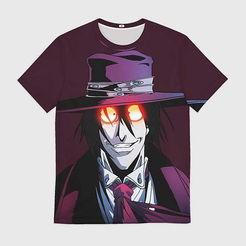 Мужская футболка Hellsing - Алукард / 3D-принт – фото 1