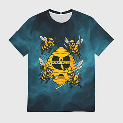 Мужская футболка Wu-tang clan пчелы