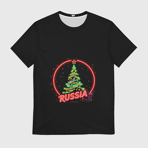 Мужская футболка New year / 3D-принт – фото 1