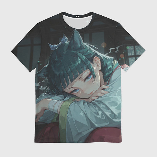 Мужская футболка Маомао с кошачьими ушками / 3D-принт – фото 1