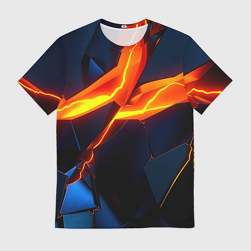 Мужская футболка Plate fractures / 3D-принт – фото 1