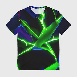 Мужская футболка Green glow
