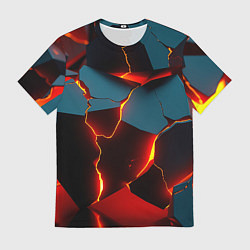 Мужская футболка Orange glow