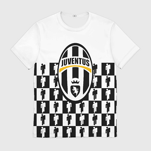 Мужская футболка Juventus болельщики паттерн / 3D-принт – фото 1