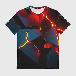 Мужская футболка Orange rift