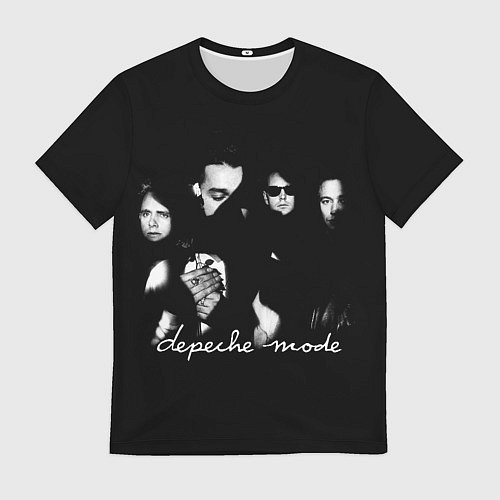 Мужская футболка Depeche Mode shoot / 3D-принт – фото 1
