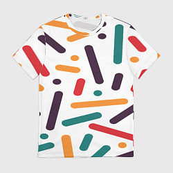 Футболка мужская Oval oil, цвет: 3D-принт