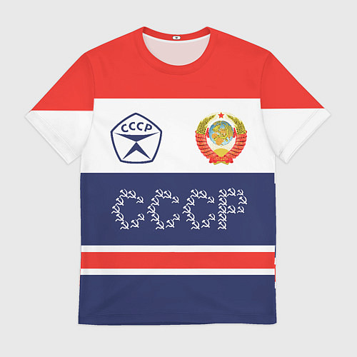 Мужская футболка Символика и знаки СССР / 3D-принт – фото 1