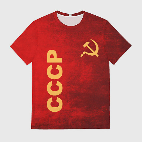 Мужская футболка Советский союз символика / 3D-принт – фото 1