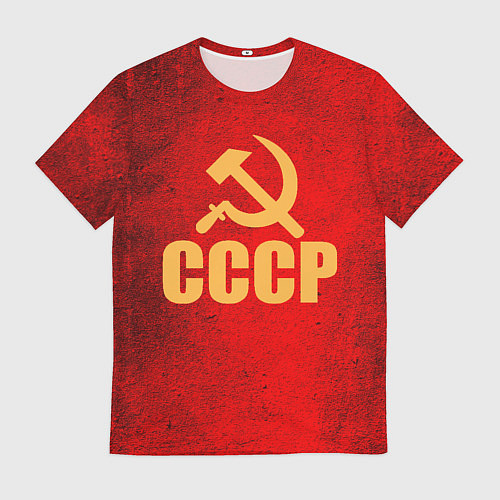 Мужская футболка СССР - символика / 3D-принт – фото 1