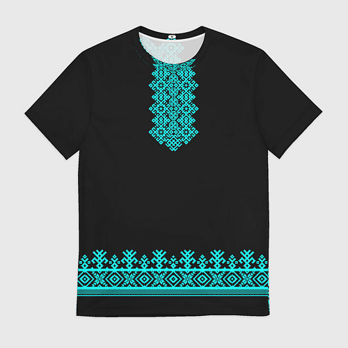 Мужская футболка Рубаха вышиванка славянская / 3D-принт – фото 1