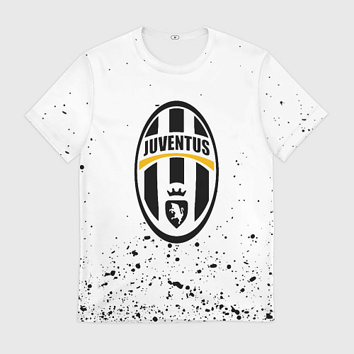 Мужская футболка Juventus краски текстура всплеск / 3D-принт – фото 1