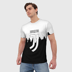 Футболка мужская Ювентус команды, цвет: 3D-принт — фото 2
