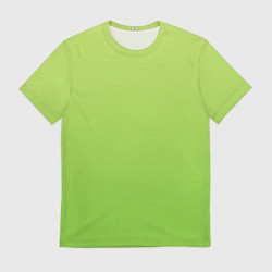 Мужская футболка Color lime green
