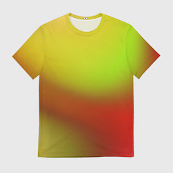 Мужская футболка Color multicolored gradient