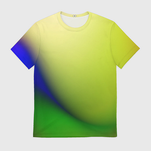 Мужская футболка The color is multicolored / 3D-принт – фото 1