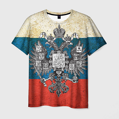 Мужская футболка Герб имперской России / 3D-принт – фото 1