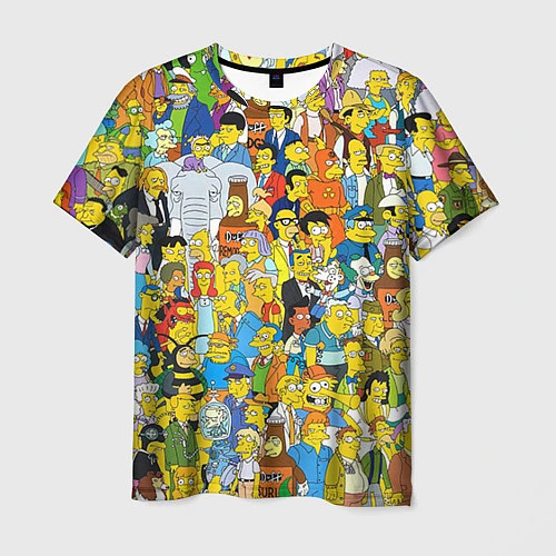 Мужская футболка Simpsons Stories / 3D-принт – фото 1