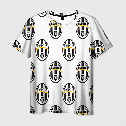 Мужская футболка Juventus Pattern / 3D-принт – фото 1