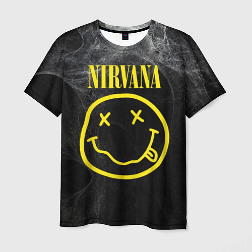 Мужская футболка Nirvana Smoke / 3D-принт – фото 1