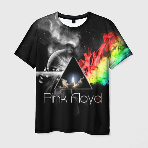 Мужская футболка Pink Floyd / 3D-принт – фото 1