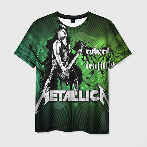 Мужская футболка Metallica: Robert Trujillo / 3D-принт – фото 1